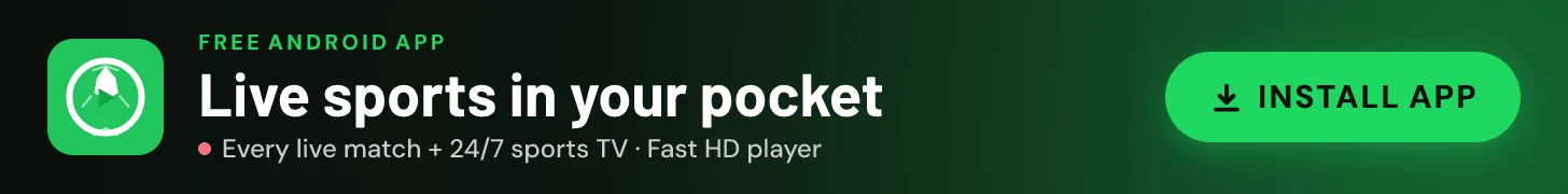 Get the free Sportzfy Play Android app — every live match and 24/7 sports TV. Install now.