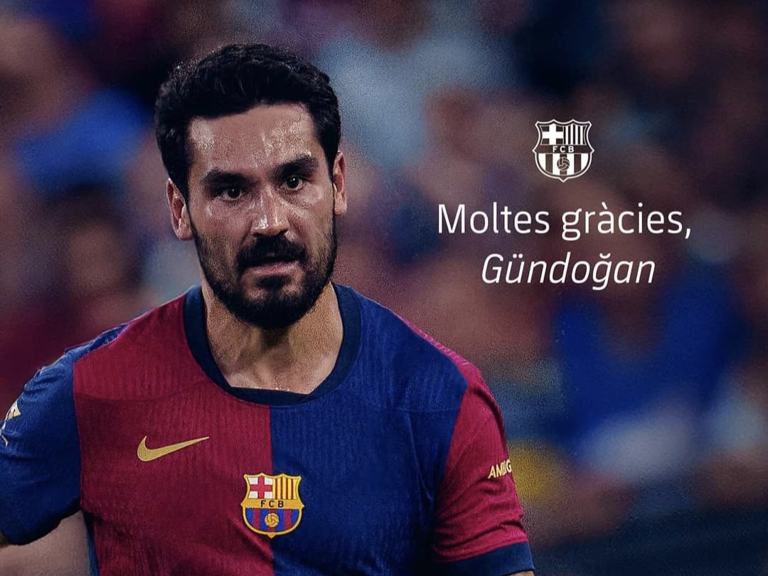 Barcelona says goodbye to Gundogan